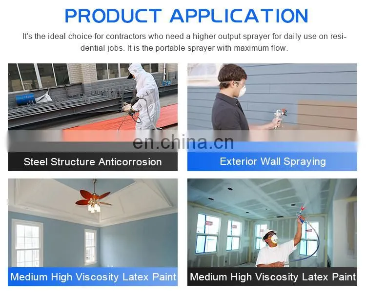 NEWEST!!! EP7250 HVBAN Electric Airless Paint Sprayer