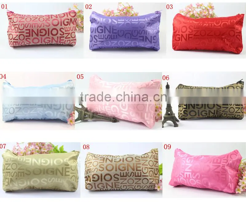 Letter designed lightning makeup artist bag