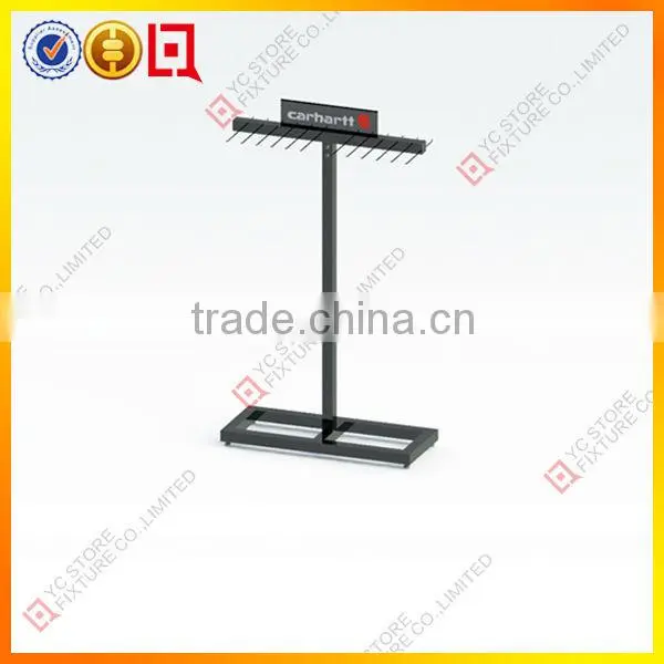 2014 Floor standing leather belt display rack