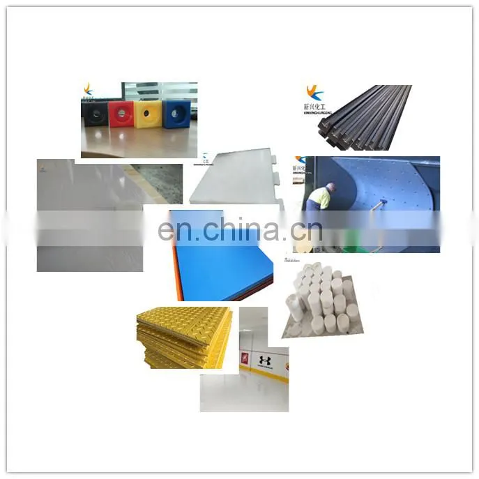 construction temporary impact resistant HDPE plastic track ground protection mat