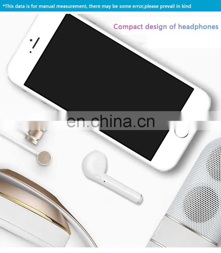 Hot Sale i7s/i11 Tws In Ear Wireless Headset with Custom Packaging