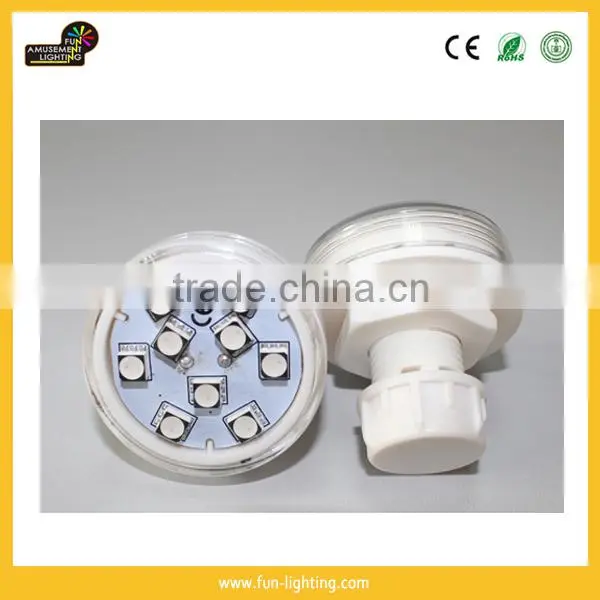 smd5050 RGB auto running 40mm diameter e14 AC24V led for funfairs