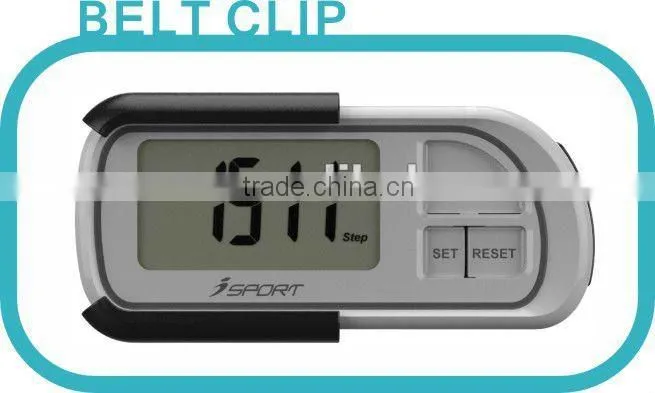 Hot Selling Free pedometer step calorie walking meter