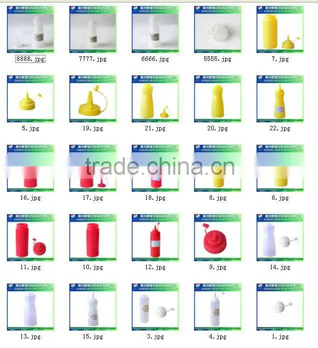Small Sauce Botles Food Additives and Spice Bottles