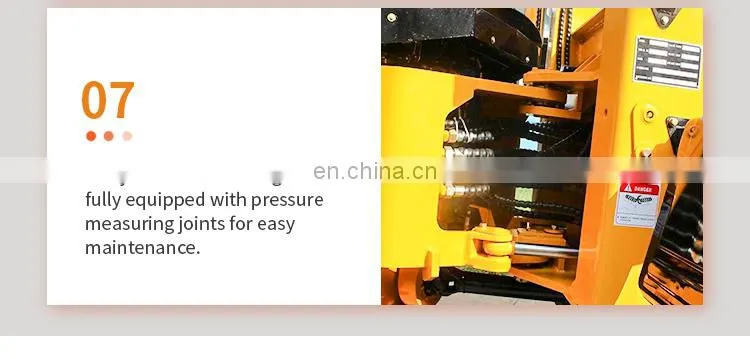 China cheap mini compact ZL12 Farm loader with euro 5 engine