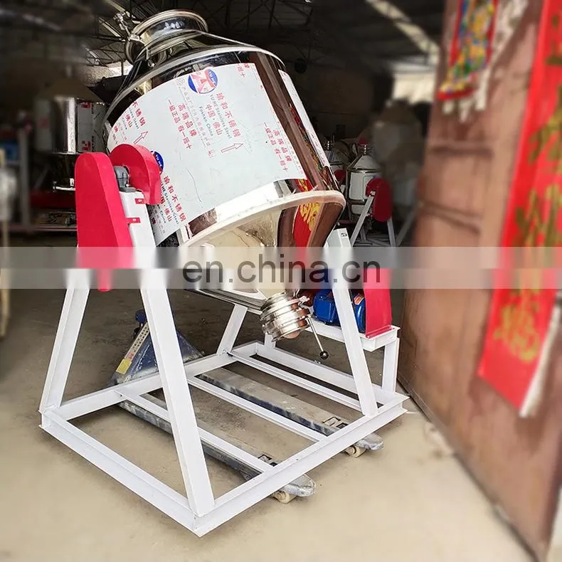 100L 200L 300L Large Capacity Drum Powder Mixing Machine for Spice Detergent Cosmetic Powder Mixer Machine