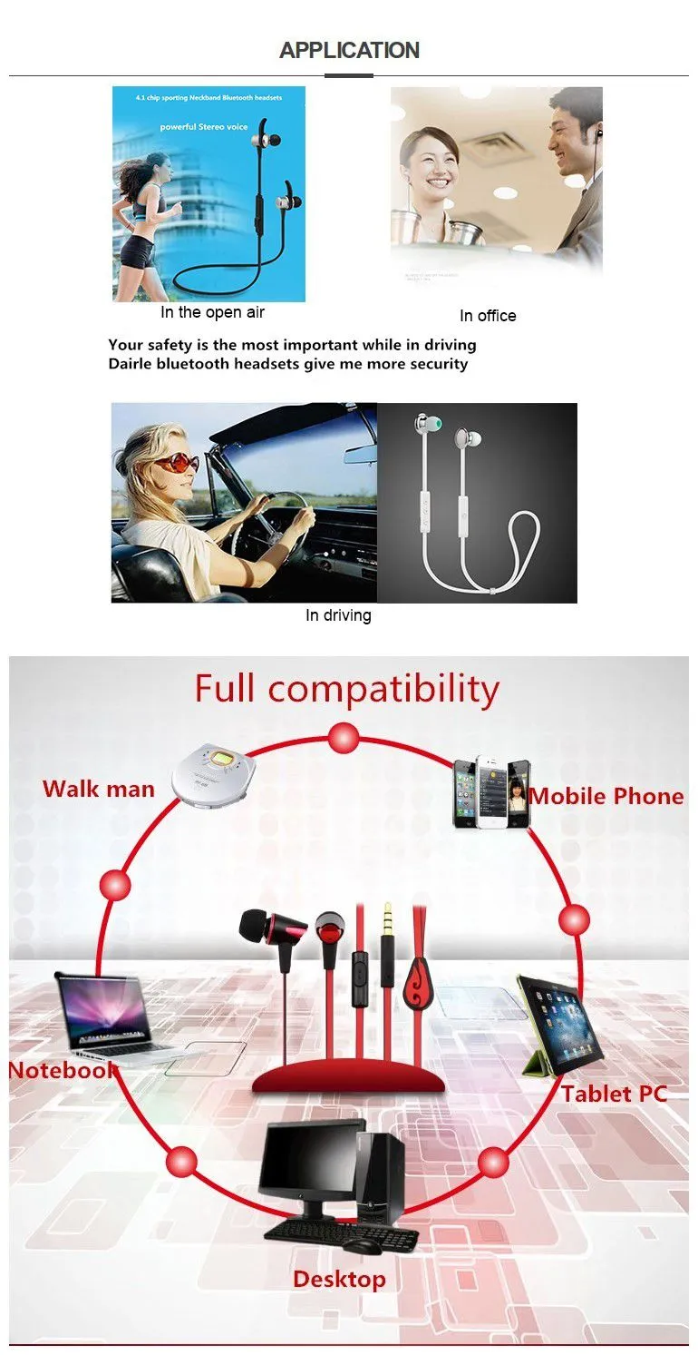Luminous earphone In-ear wired glowing stereo headphones