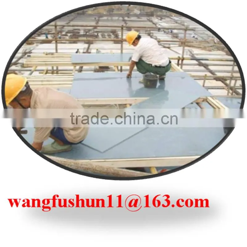 phenolic poplar core film faced plywood 2 times pressed film faced plywood for Qatar