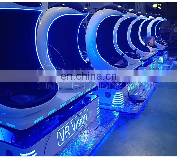 Attractive Double Seats 9D Egg VR Cinema Virtual Reality Chair Simulation Rides