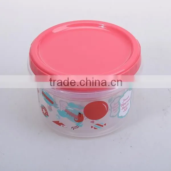 250+500+1000ML plastic pp lunch box vegetable and fruit fresh keeping box