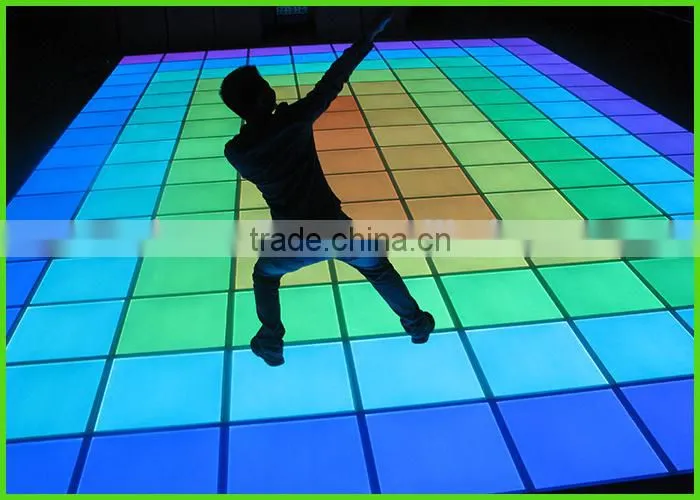 ACS Newly products KTV room lighting floor panel, LED dance floor rgb full color-changing for sale