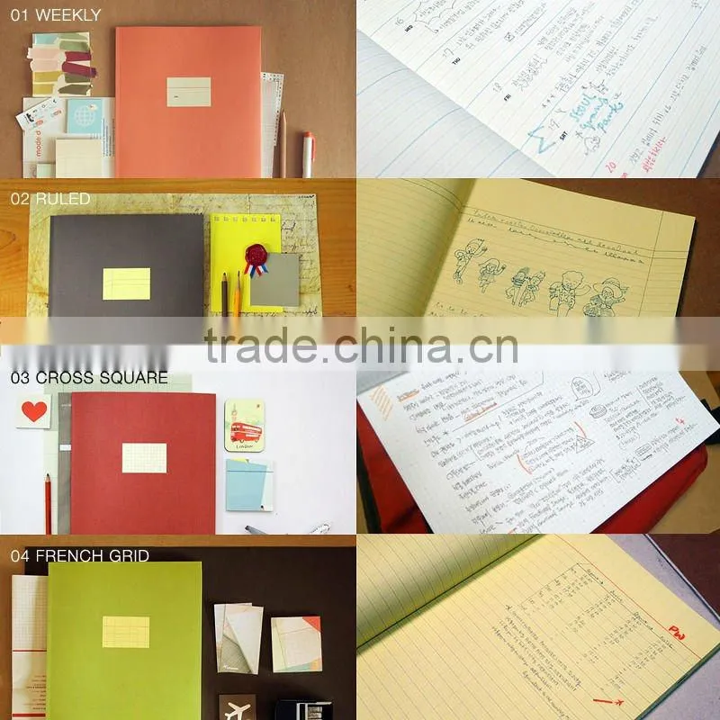 fashion & high quality note book printing