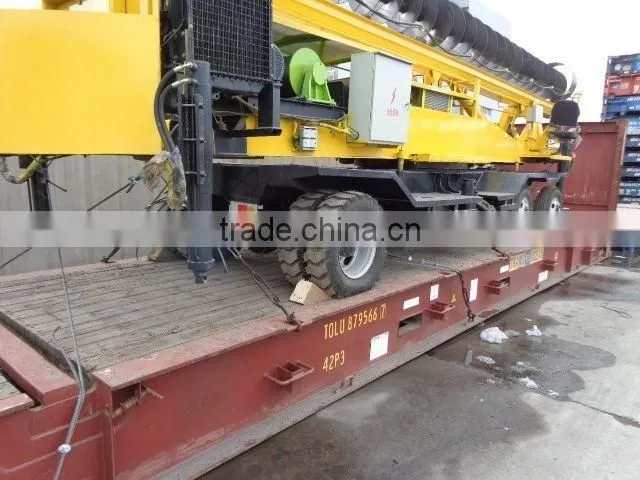 Crawler and Trailer available ! HF-360 water well auger drill