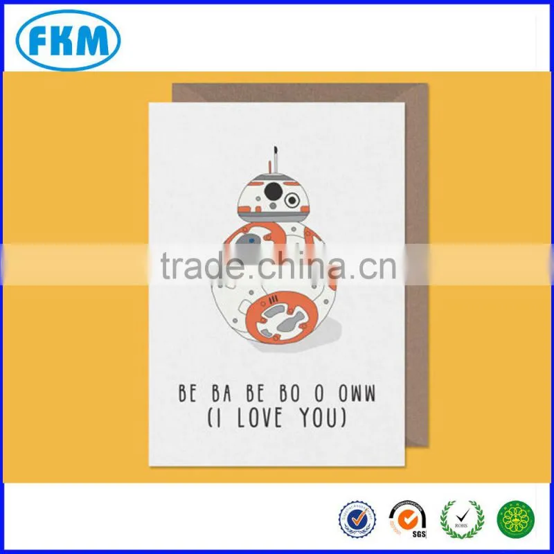 Custom cards in envelope
