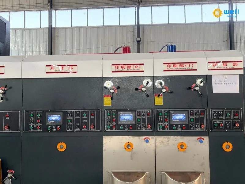 box printing die cutting slotting machine manufacturer China