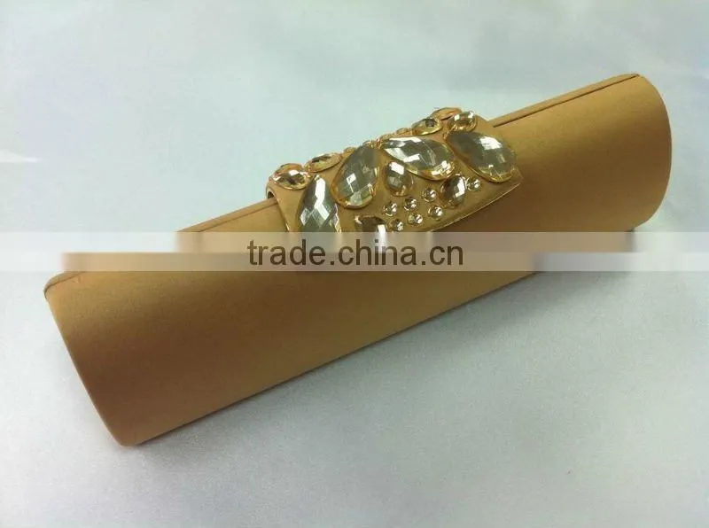 vintage woman satin evening bags