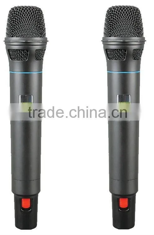 OK-92 Dual Channels/UHF PLL 32/99 channels wireless microphone