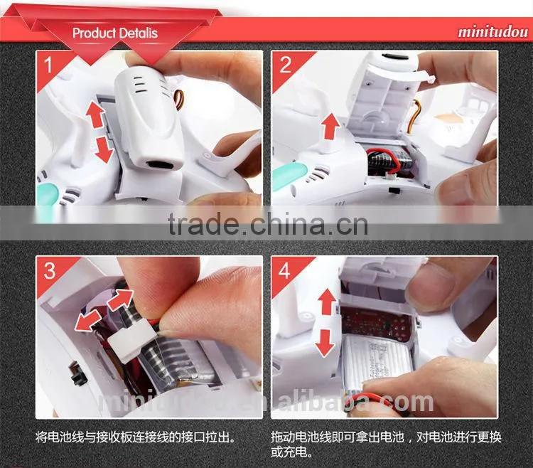 2014 Hot sales mini quadcopter X5 RC smart drone with camera