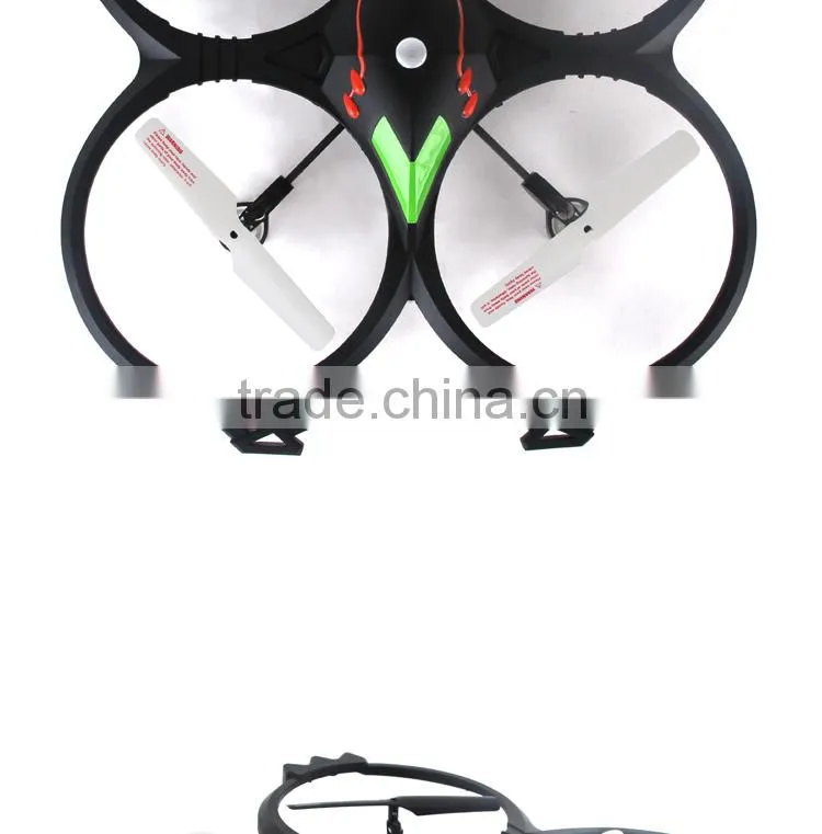 New Arrived model aircraft 2.4G 6 Axis 4 Channel RC quadrocopter with lights UFO RC drone with desirable camera