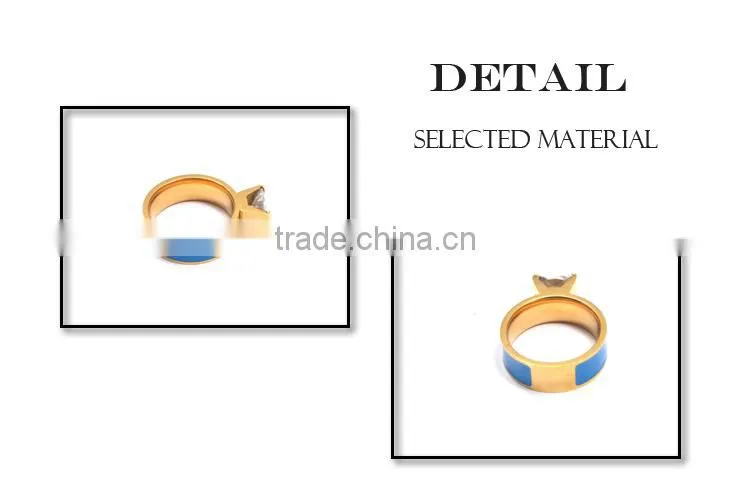 New products 2015 rings fashion jewelry rings stainless steel ring gold ring