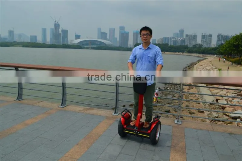 Green power high-class Cross-country vehicle 2 wheel self-balancing electric scooter foldable