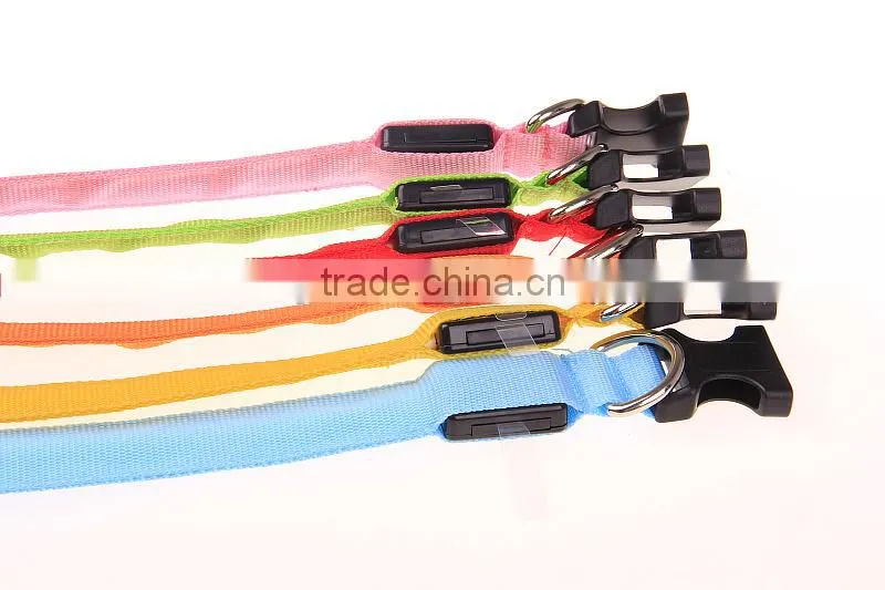 2015 new hot selling . wholesale Dog Products Led Dog collar with Insulation sheet in stock!
