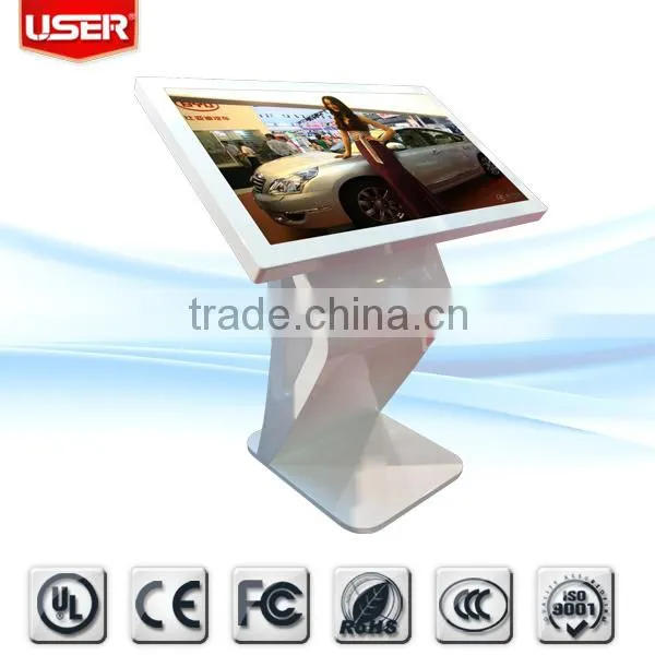 47inch Multi LCD touch screen information services kiosk