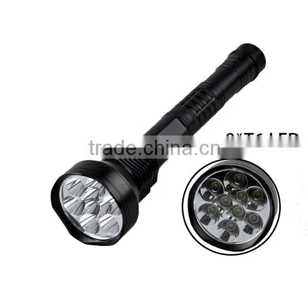 YT-1889 9 LED XML LED Flashlight 10000 Lumens