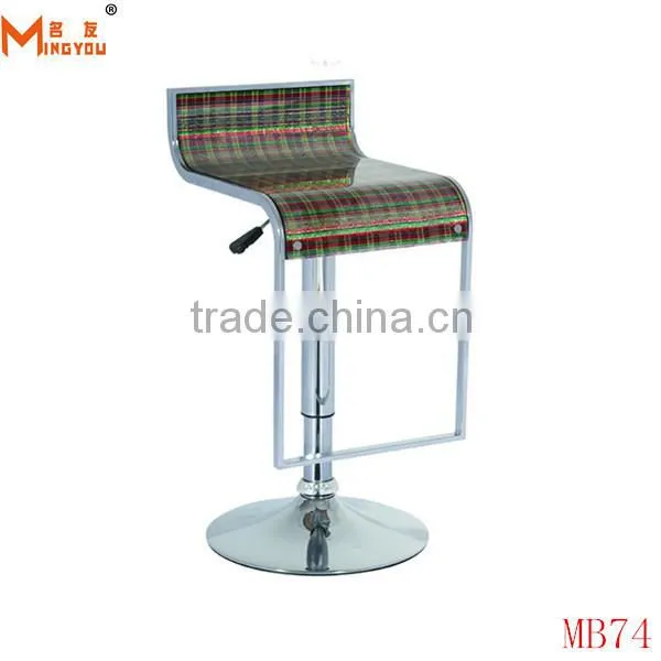 Best selling ISO 9001 certified Acrylic mini bar stool