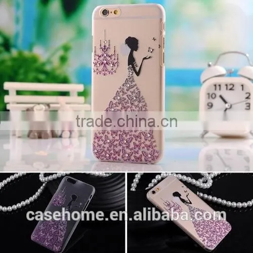 3D case cover For Apple iPhone 6s 6s Plus Luxury Bling Glitter Rhinestone Crystal Case Cover