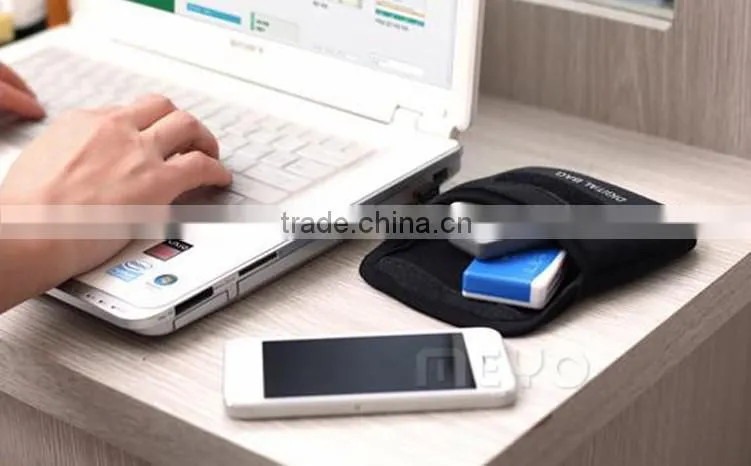 Mini travel digital accessories bag packing organizer with data cable earphone
