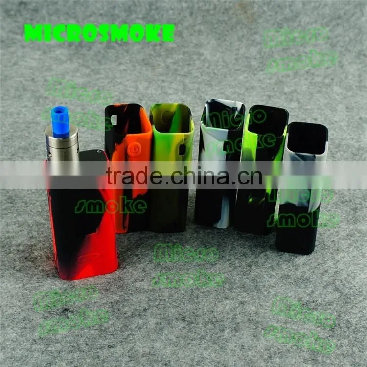 2016 Hottest Original Cuboid 150W Temp Control box mod silicone case/skin/sleeve/protector/wrap/decal colorful cover 19 colors