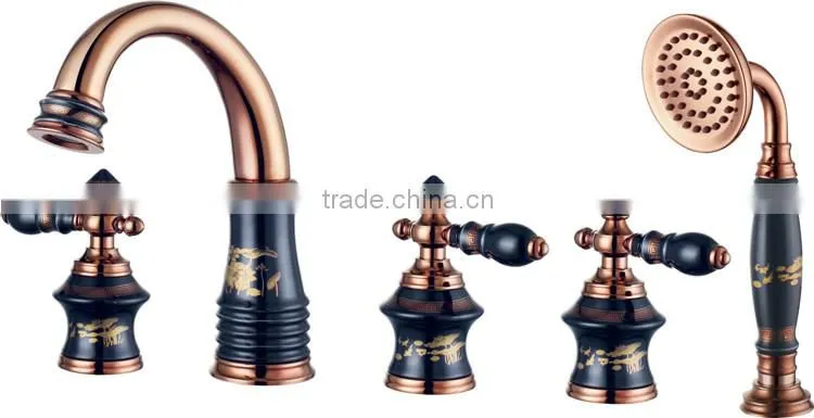 2016 widespread ceramic bathtub faucet classic mixer