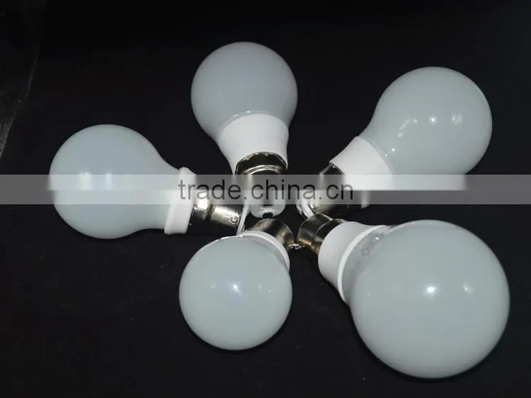 3w/5w/7w/9w/12w LED globe b22 bulb hot selling A19 ce rohs attractive design globe led bulb b22
