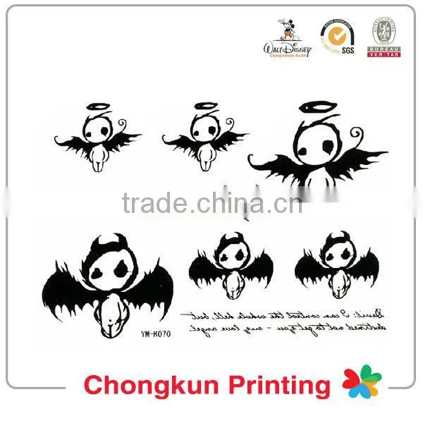 hot sale Custom temporary body tattoo sticker