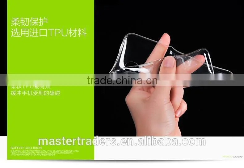 Original HOCO Light Series 0.6mm Ultra Thin Soft TPU Clear Protective Back Cover Case For Meizu MX4 MT-2942