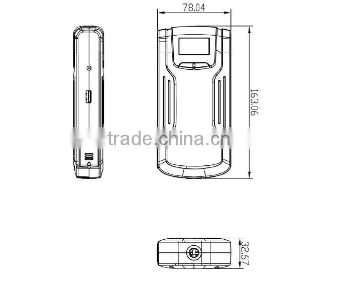 Mini multi-function car jump starter power bank