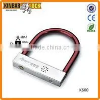 Safety Bicycle u lock with alarm