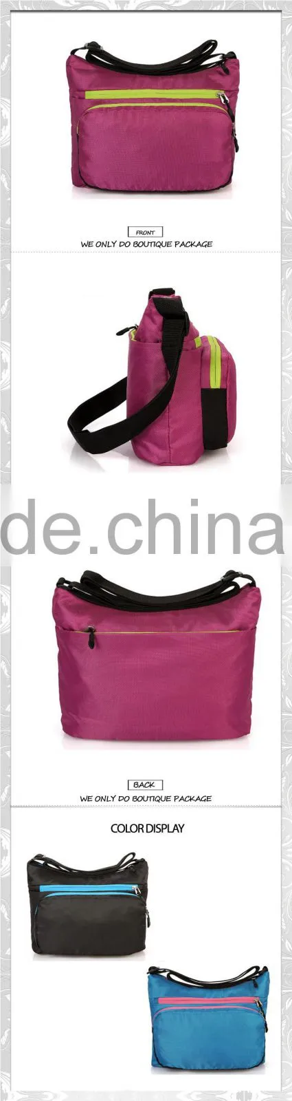 XF B-017 fashion High-capacity bag inclined shoulder bag