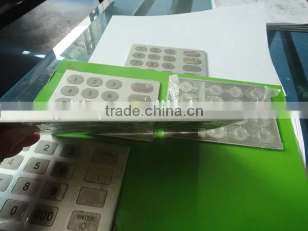 OEM Hot-Selling Waterproof Vandalproof new membrane metal keypad