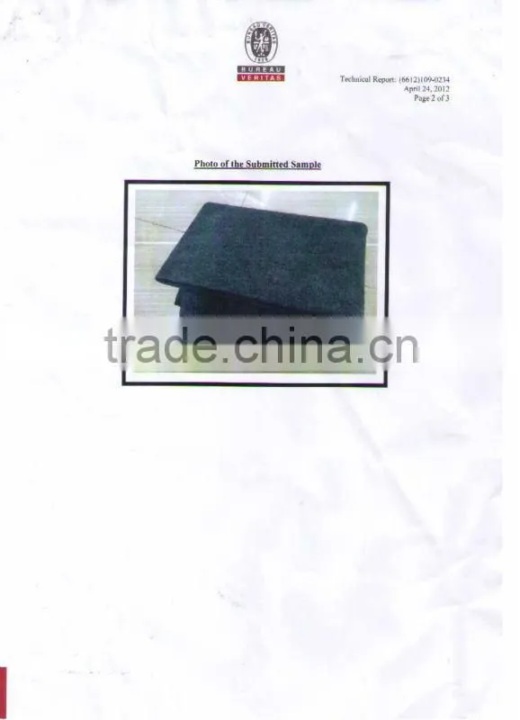 250gsm non-woven polyester felt for sound box covering