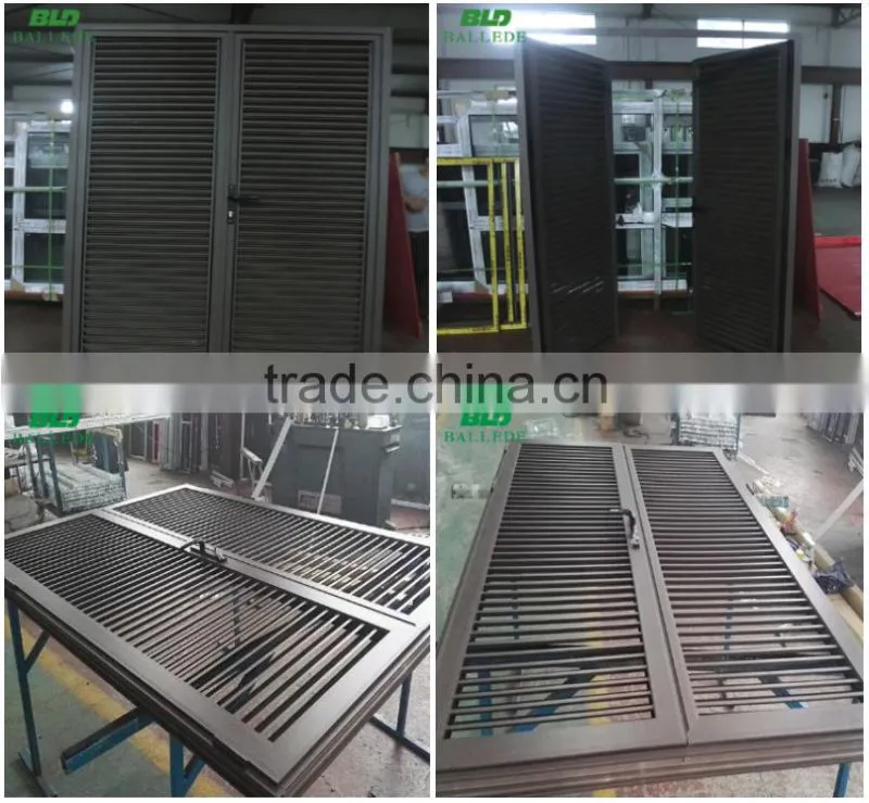 beautiful aluminum louver door and gate