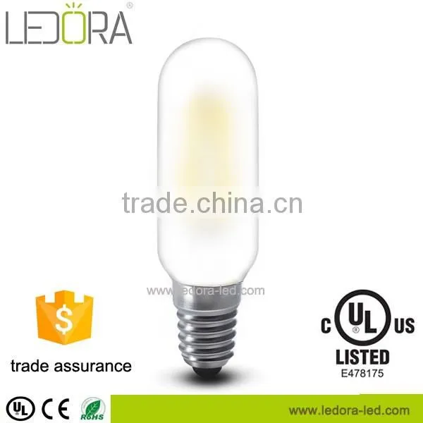 new design UL listed led linear light vintage shape t25 e27 e14 tubular 5w led bulb
