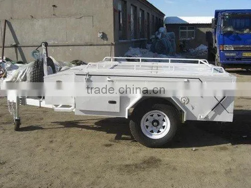 off-road Camper trailer with tent