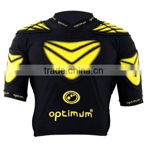 Rugby protection padded top short American Football pro combat compression gear padded protection wear