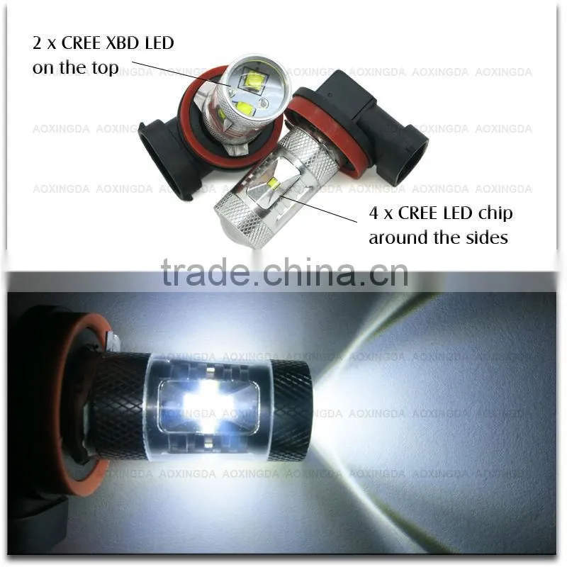 XBD C.R.E.E 30W super bright H8 LED bulb