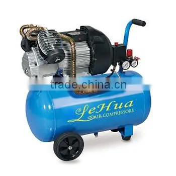 50L 3HP 2.2KW Direct-Driven Piston Type Air Compressor with 2 cylinders 47mm*2