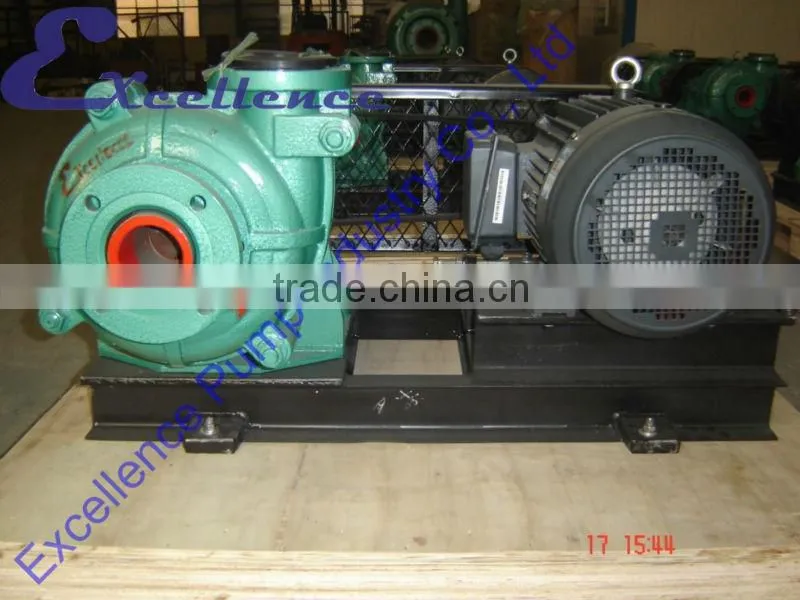 Heavy duty hydraulic slurry pump