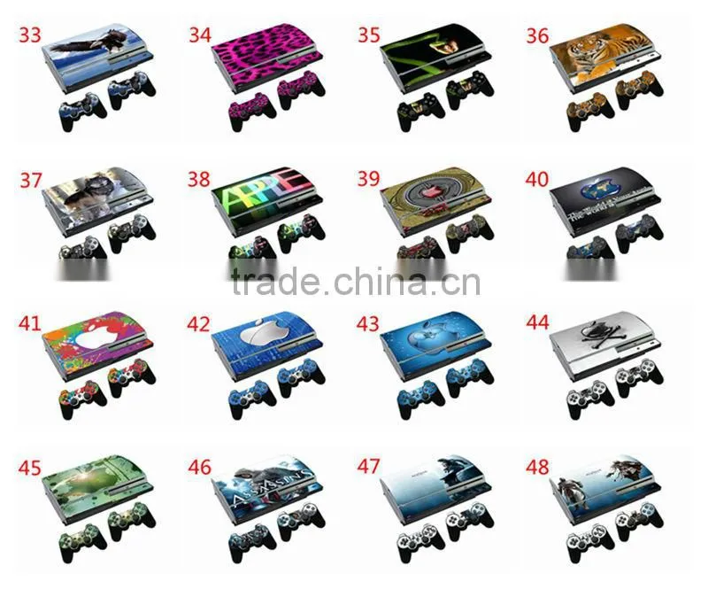 Sell for PS3 console skin Wrap Sticker Skin for PS3 Controller