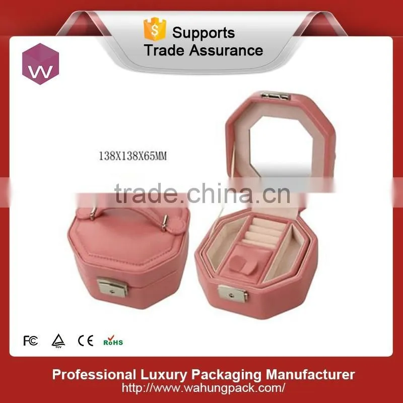 Custom leather expensive jewelry boxes